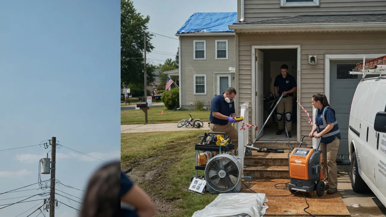 Water Damage Repair in Northfork, WV near me